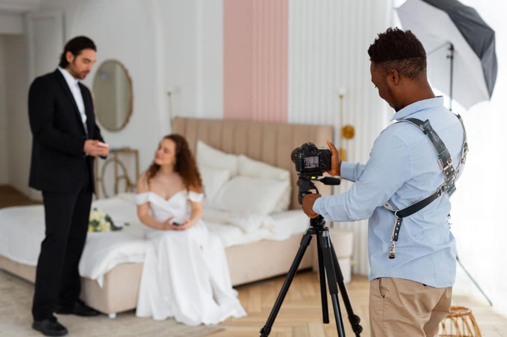 filmagem de casamento